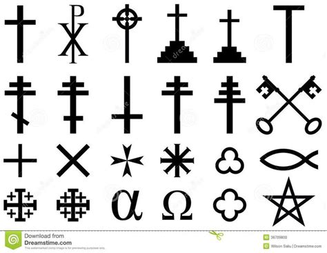 Christian Religious Symbols | Christian Faith Symbol Catholic Tattoos, Religious Tattoos ...