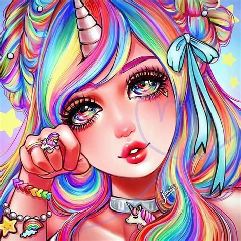 Talent! 🦄☄💖 @janita_artist | Girly art, Girls cartoon art, Anime art girl