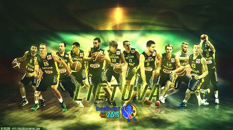 Lithuanian Basketball Team - Eurobasket 2015 by ricis96 on DeviantArt