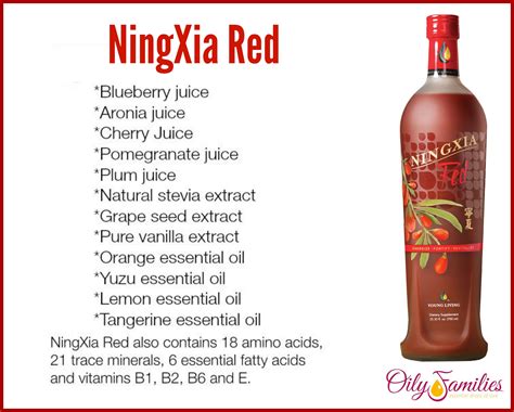 NingXia Red Ingredients Want more information www.essentialoillover.com ...