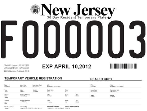 License Plate Template Printable Pdf