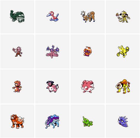 Johto Pokédex #Pokemon#Pokemon Gold#Pokemon Silver#Pokemon Crystal# ...