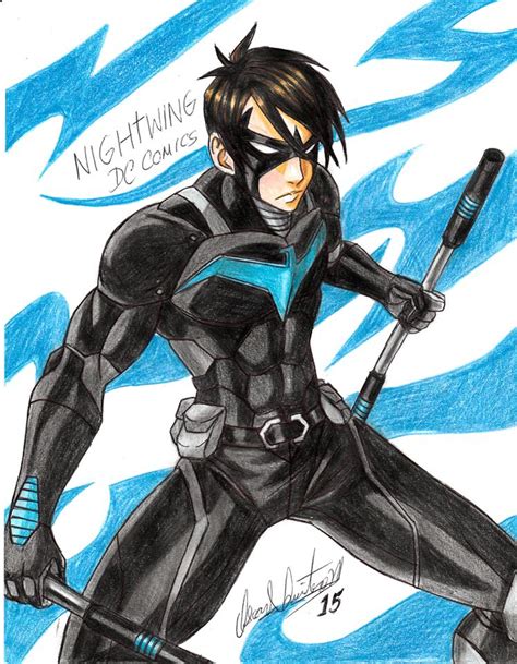 Nightwing Dc Comics Fan Art by RavernClouk on DeviantArt