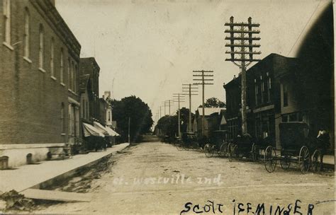 Street, 1908 - Westville, Indiana | St. Westville, Ind. Date… | Flickr