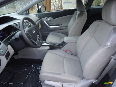 Gray Interior 2012 Honda Civic EX Coupe Photo #59354641 | GTCarLot.com