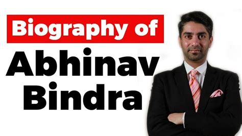 Abhinav Bindra Biography in Hindi | अभिनव बिंद्रा का जीवन परिचय ...