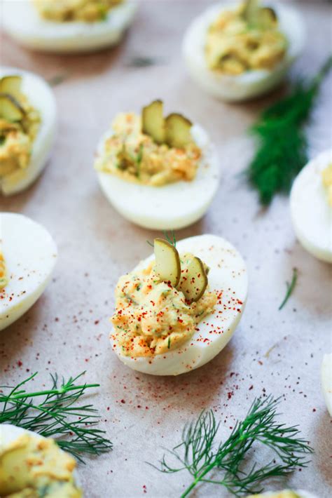 The Best Dill Pickle Deviled Eggs (Keto & Whole30) | What Great Grandma Ate