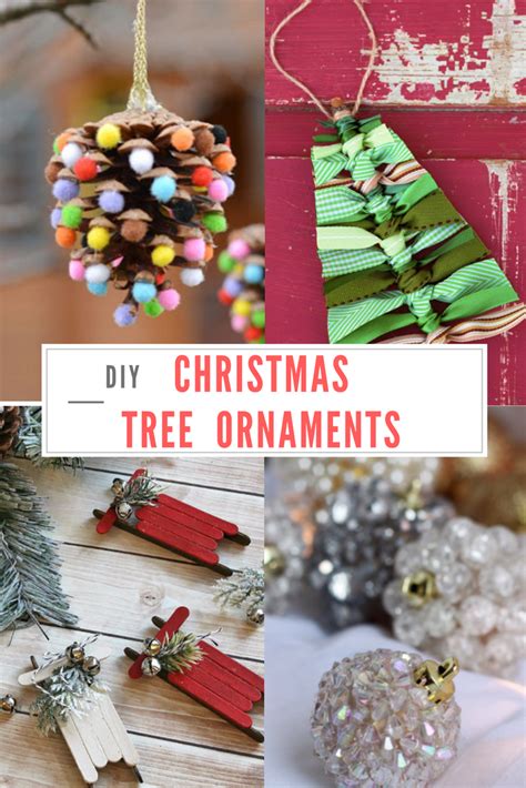 do it yourself divas: 7 Unique DIY Christmas Tree Ornaments