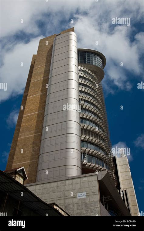 Mauritius, Port Louis, Bank of Mauritius building Stock Photo - Alamy