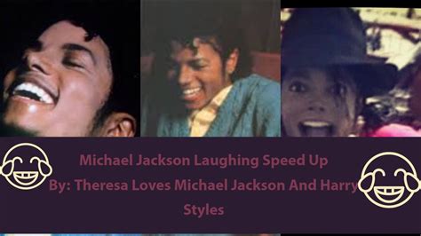 Michael Jackson Laughing Speed Up - YouTube