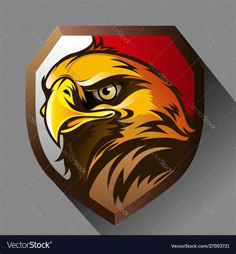 Eagle head Royalty Free Vector Image - VectorStock