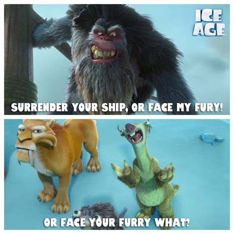 Captain Gutt's Intimidating Fur in the Ice Age Movies
