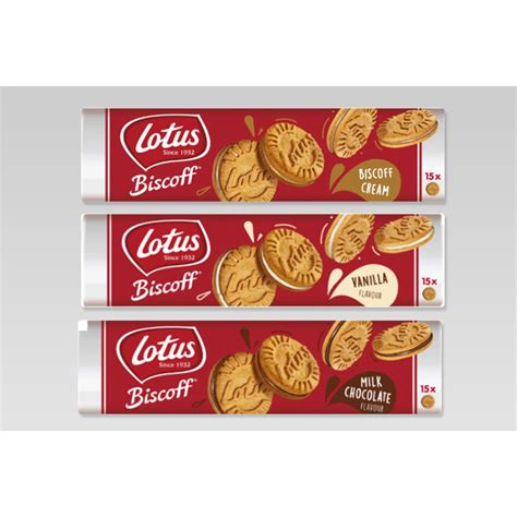 Lotus Biscoff Sandwich Cookies Vanilla/Chocolate/Biscoff (150g x 3packs) Assorted | Shopee Malaysia