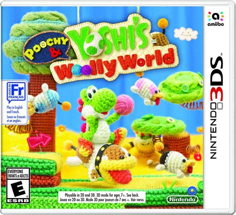 Poochy & Yoshi's Woolly World | Nintendo 3ds, Yoshi, Wii