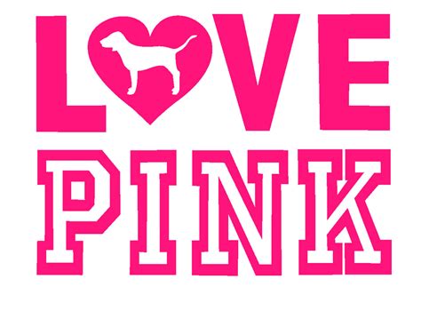 Love Pink Logo - LogoDix