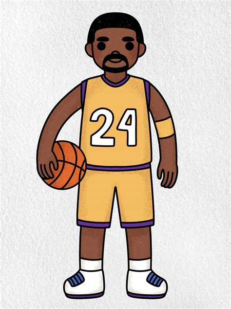 Draw Kobe Bryant - HelloArtsy