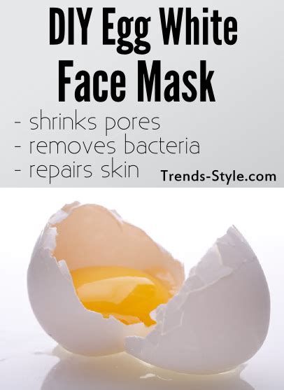 Egg White Face Mask