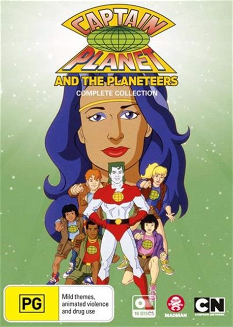 Amazon.com: Captain Planet Complete Collection | 18 Discs | NON-USA ...