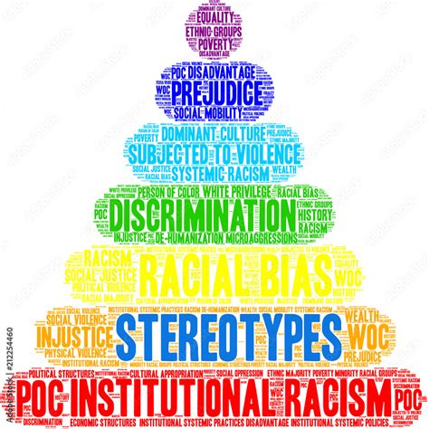 Stereotypes Word Cloud on a white background. Stock Vector | Adobe Stock