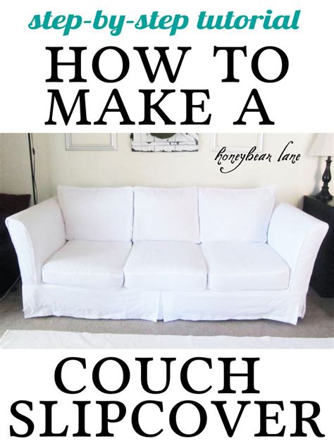 How to Make a Couch Slipcover (Part 1)