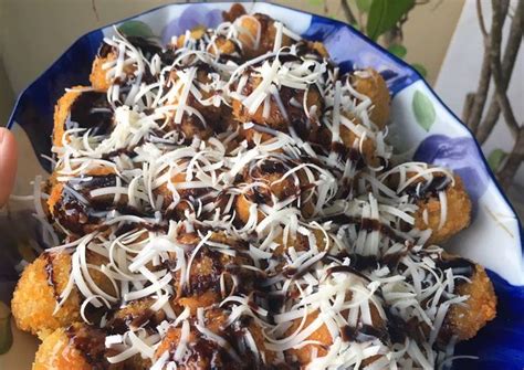 Resep Pisang Crispy Cokelat Keju oleh Bella CS - Cookpad