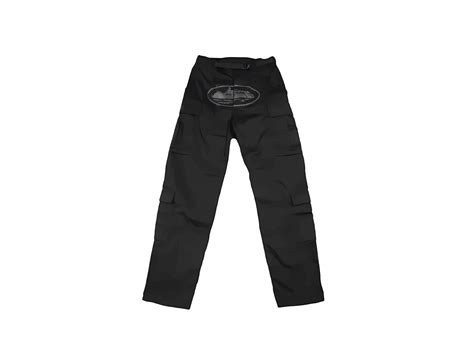 Corteiz Guerillaz Cargo Pants Triple Black - Step Up Sneakers