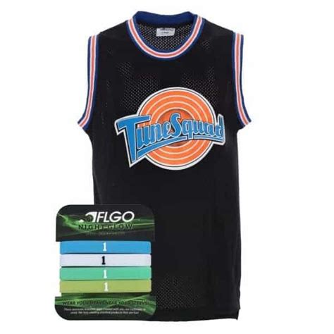 Bugs Bunny 1 Space Jam Tune Squad Jersey Black - AFLGO | Tune squad ...