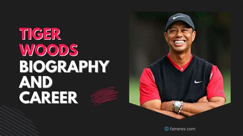 Tiger Woods Biography and Career | Famerex.com