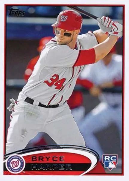 The Best And Most Valuable Bryce Harper Rookie Cards And Prospect Cards ...