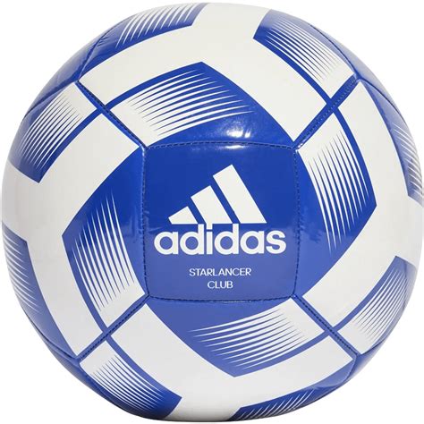 adidas 2023 Starlancer Club Soccer Ball Blue-White (Front)