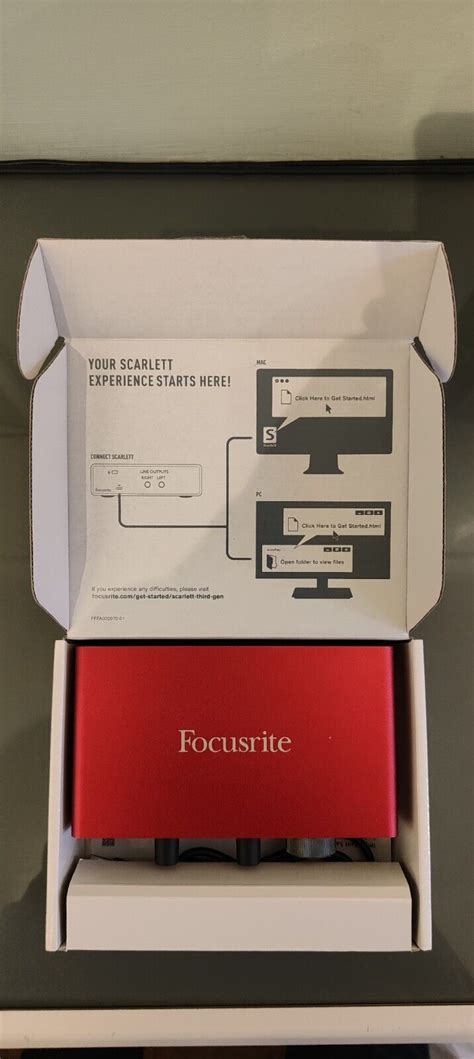 Focusrite Scarlett Solo 3rd Gen USB Audio Interface | eBay