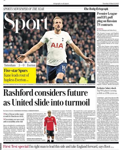 Tuesday's back pages - BBC Sport