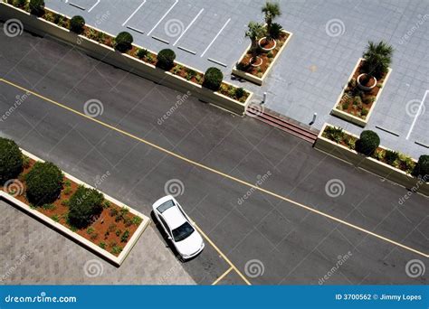 Aerial View of Parking Lot stock photo. Image of concept - 3700562