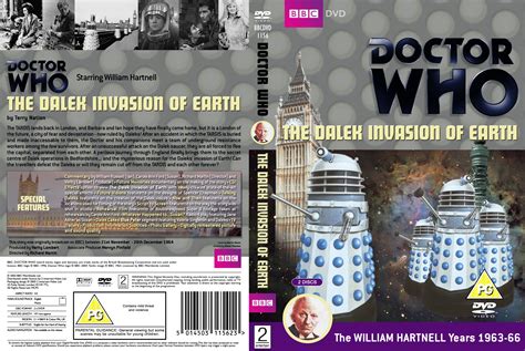 The Dalek Invasion of Earth - R2 DVD / Official BBC style