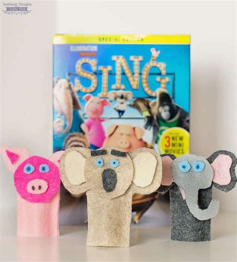 How to Make Felt Finger Puppets (crafts for kids) - Scattered Thoughts ...