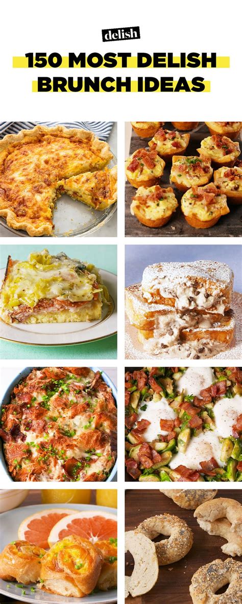 100+ Brunch Menu Recipes - Ideas for Easy Brunch Food