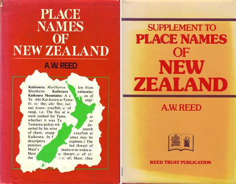 Place Names of New Zealand, by A.W. Reed | Tramping and Climbing in New Zealand