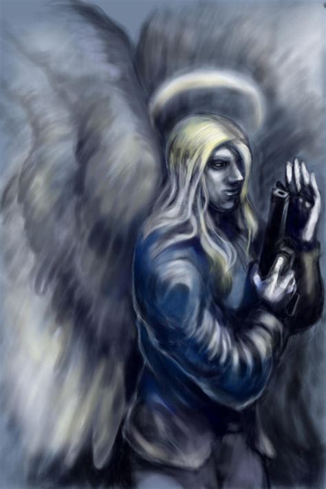 Angel with a gun by T-Nightingale on DeviantArt