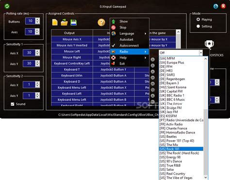 World of Joysticks Keyboard and Mouse Emulator 1.73 - Download, Review, Screenshots