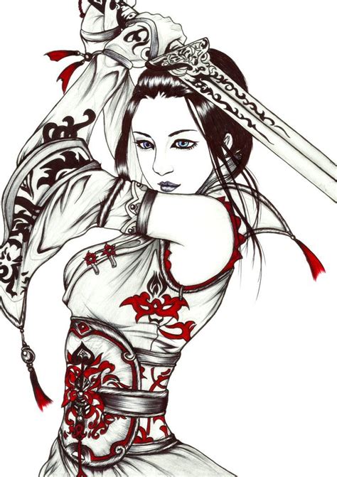 Empowered Female Samurai Warriors