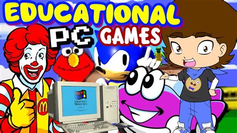 WEIRD EDUCATIONAL PC Games - ConnerTheWaffle - YouTube