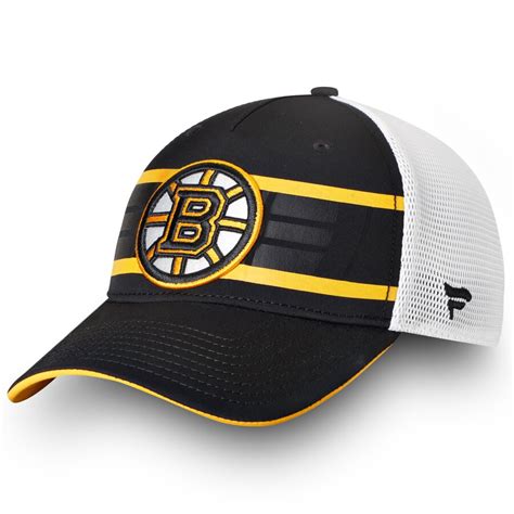 Boston Bruins Fanatics Branded Authentic Pro Second Season Trucker ...