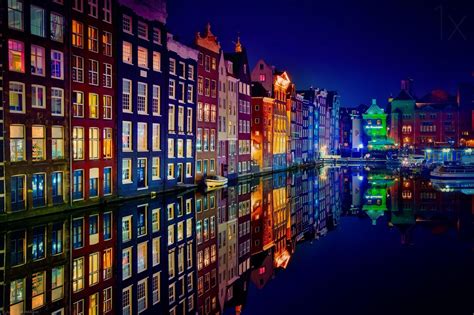 Amsterdam Night Wallpapers - Top Free Amsterdam Night Backgrounds ...