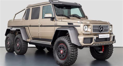 Mercedes-Benz G63 AMG 6×6 With Just 143 Miles Is A $1 Million Off-Roading Beast | Carscoops