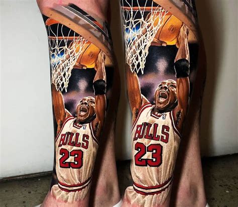 Michael Jordan tattoo by Steve Butcher | Photo 26103