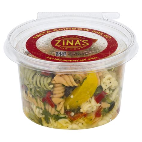 Save on Zina's Salads Pasta Rainbow Order Online Delivery | Stop & Shop