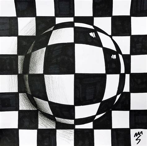 a black and white checkered wallpaper with a circular design on it's surface