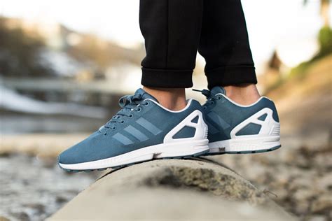 adidas ZX Flux Stonewash Blue - Sneaker Bar Detroit