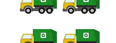 Garbage Truck Cut Out – Small