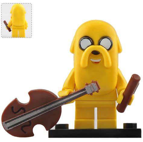 Jake the Dog Adventure Time Cartoon Minifigures Block Toy Gift for Kids - Figures